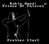 Robin Hood - Prince of Thieves (France) Title Screen
